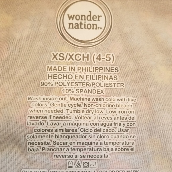 Wonder Nation Girls Multicolor 3-Piece Set - Picture 8 of 8